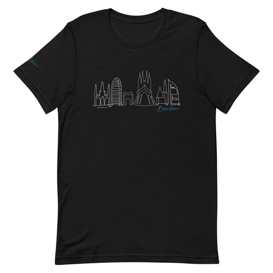 Barcelona Skyline Tee
