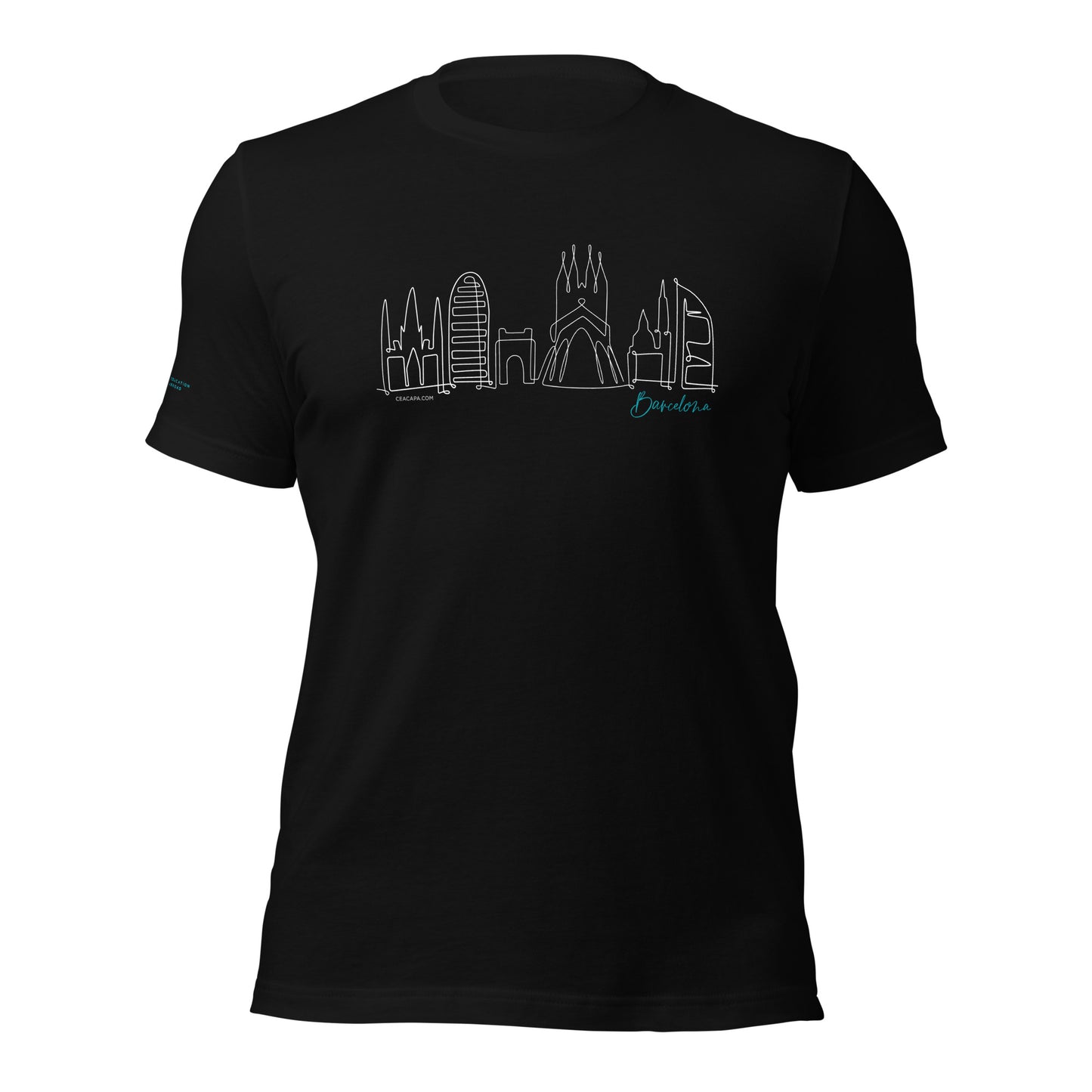 Barcelona Skyline Tee