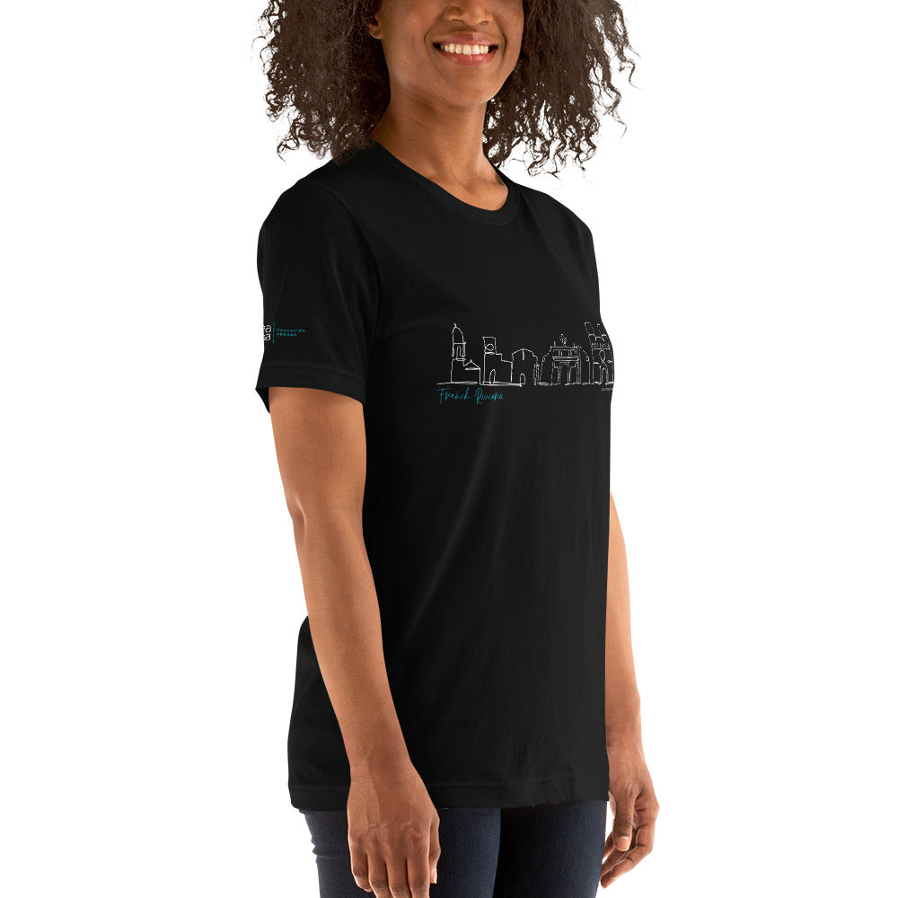 French Riviera Skyline Tee