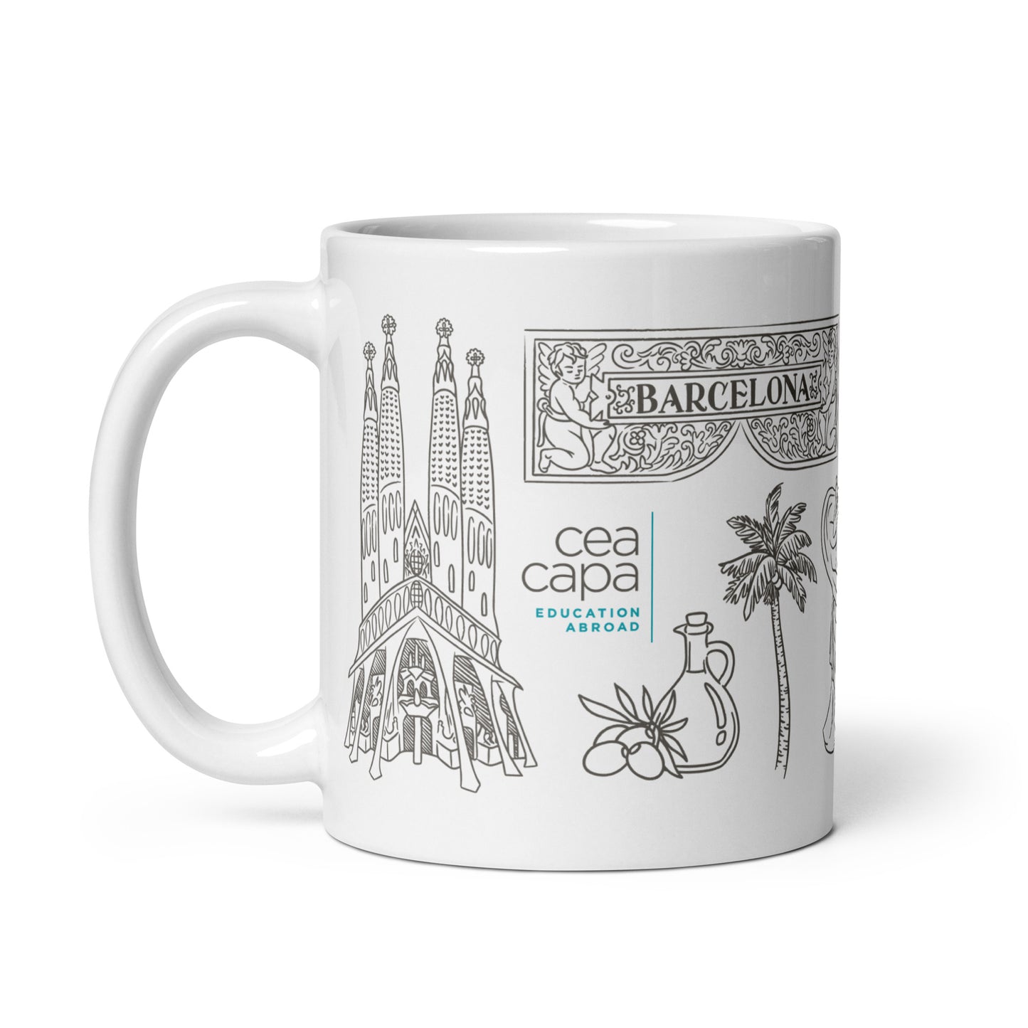 Barcelona Icons Mug