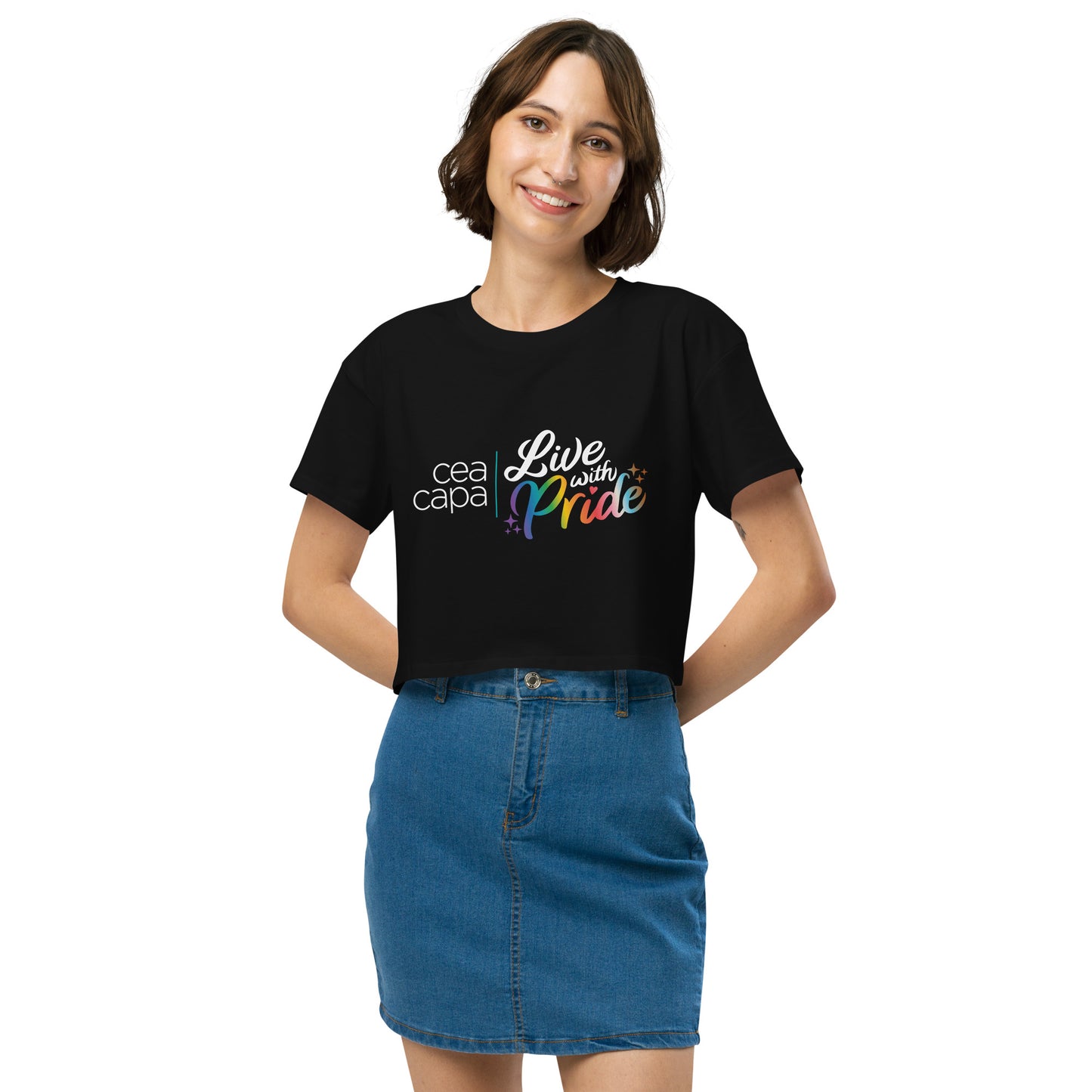 Live with Pride Crop Top