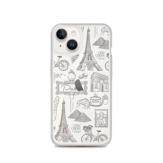 Paris Icons Clear iPhone® Case