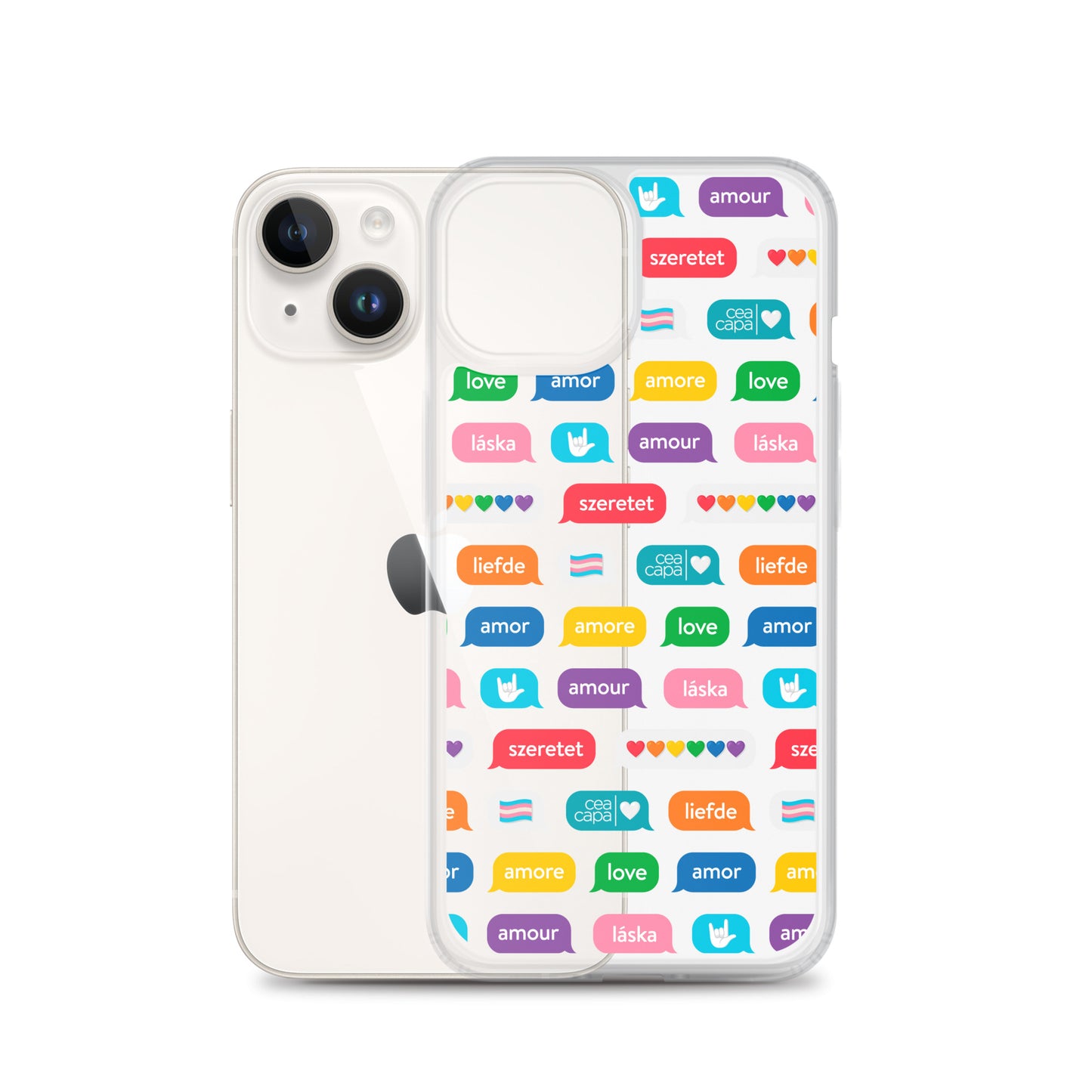 Love is Love Clear Case for iPhone®