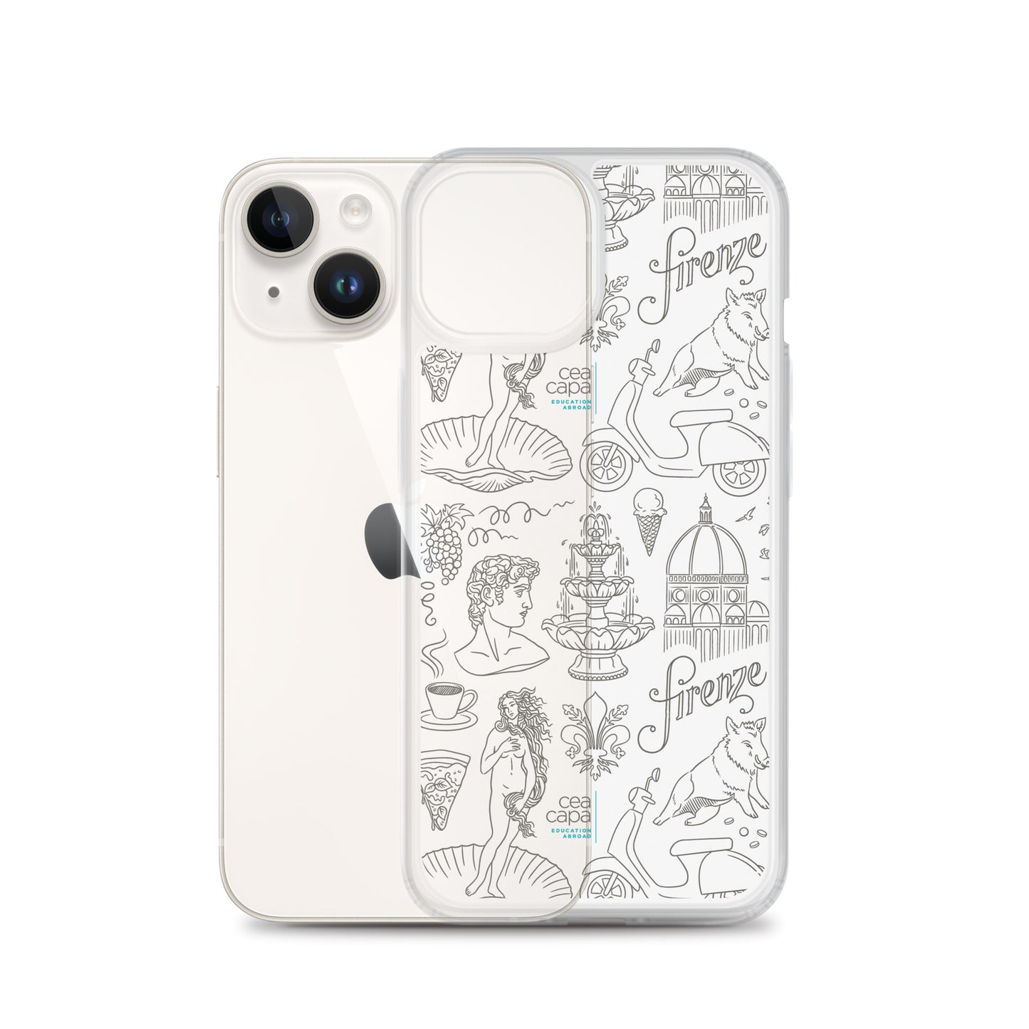 Florence Icons Clear iPhone® Case
