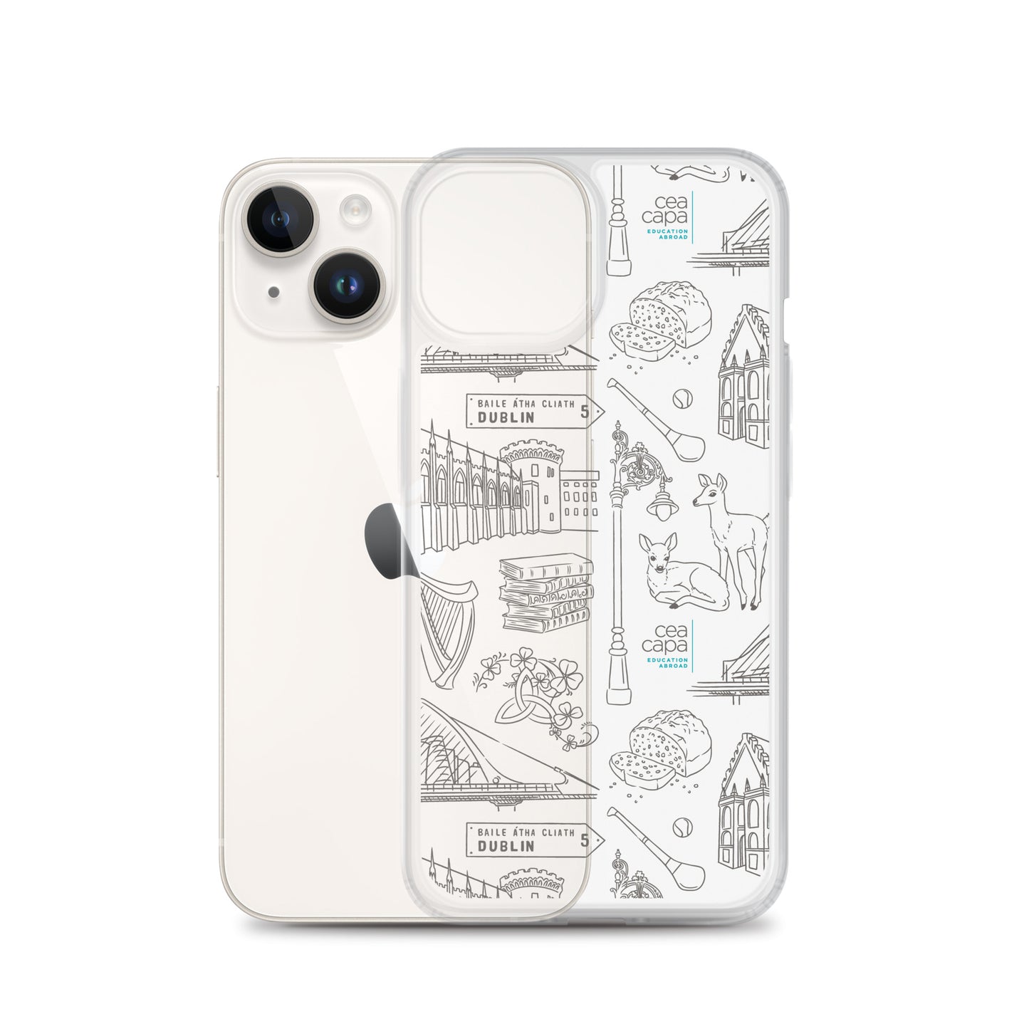 Dublin Icons Clear iPhone® Case