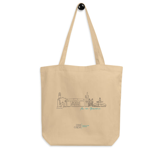 Aix-en-Provence Skyline Eco Tote Bag