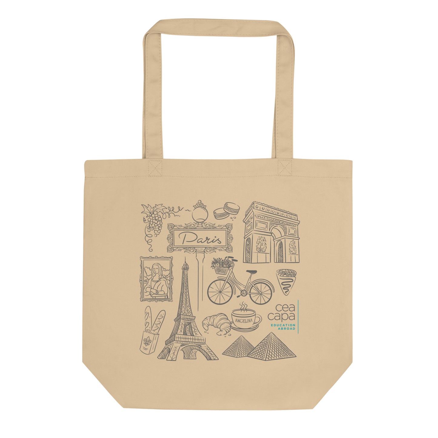 Paris Icons Eco Tote Bag