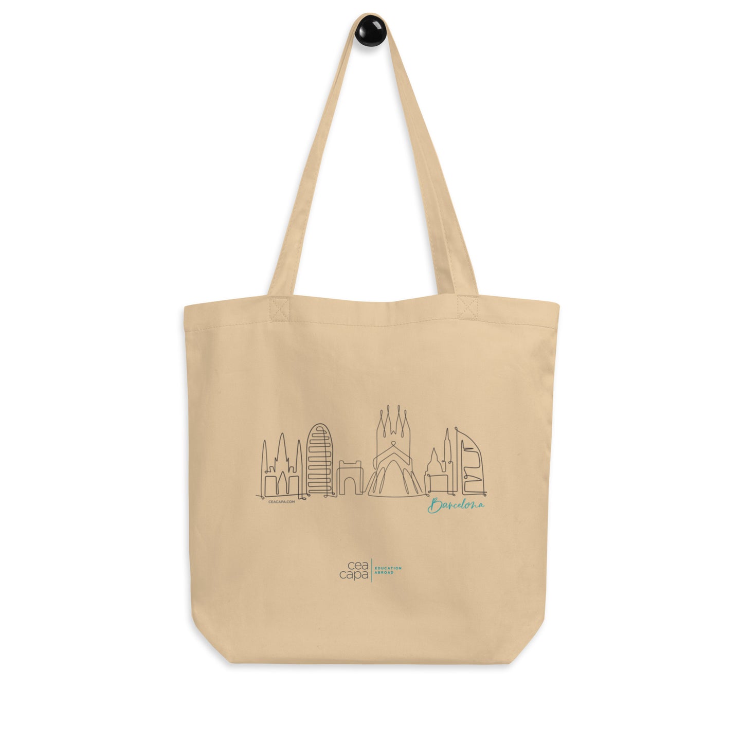 Barcelona Skyline Eco Tote Bag