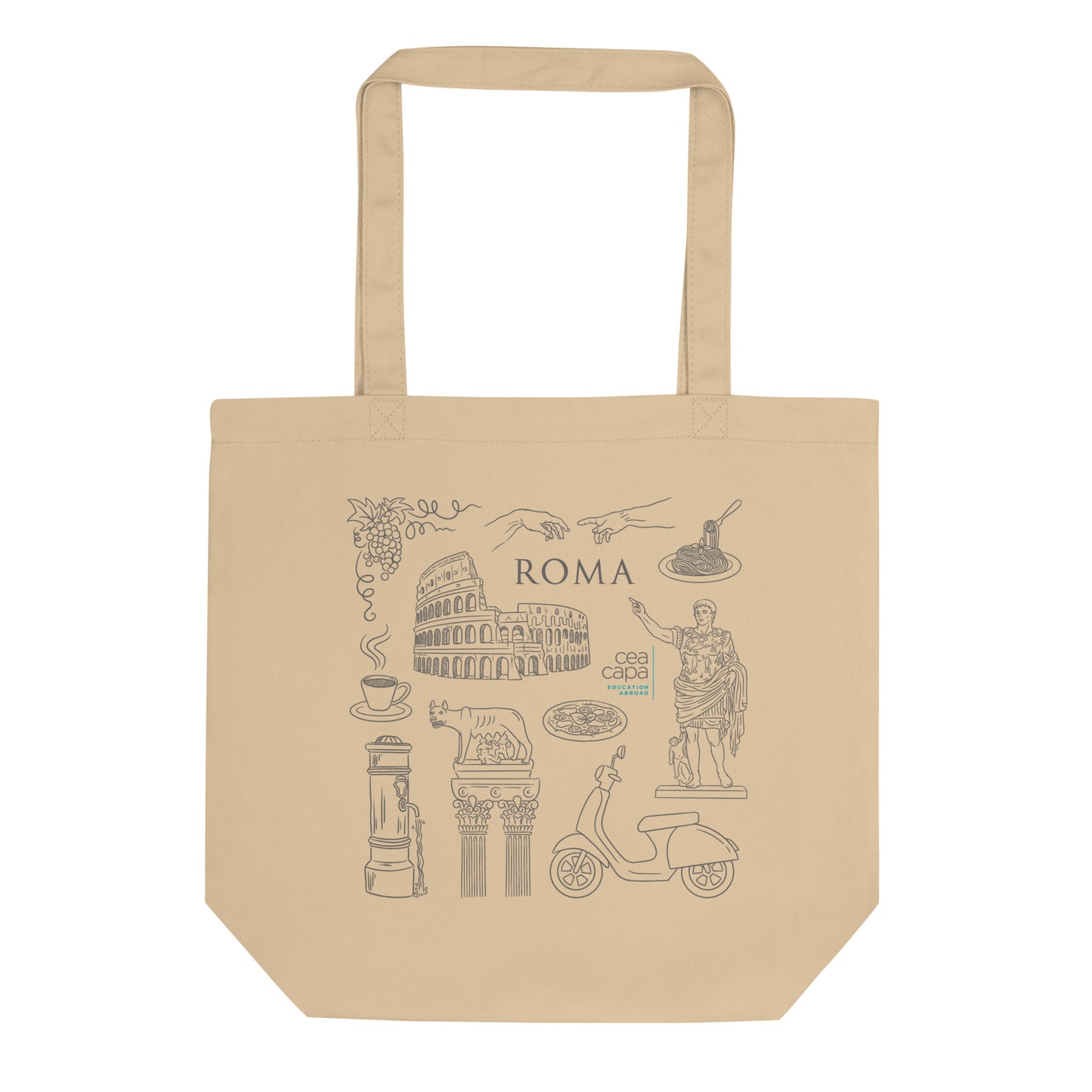 Rome Icons Eco Tote Bag