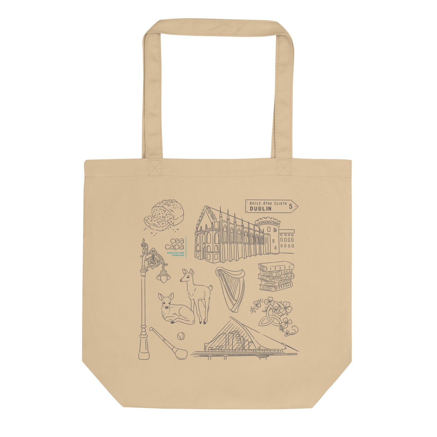 Dublin Icons Eco Tote Bag