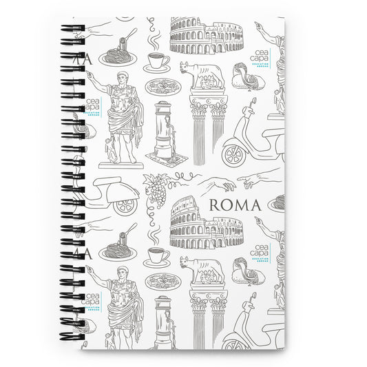 Rome Icons Spiral Notebook
