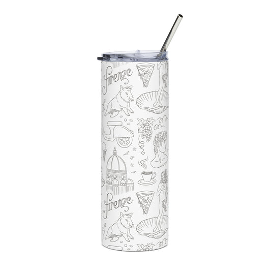 Florence Icons Stainless Steel Tumbler