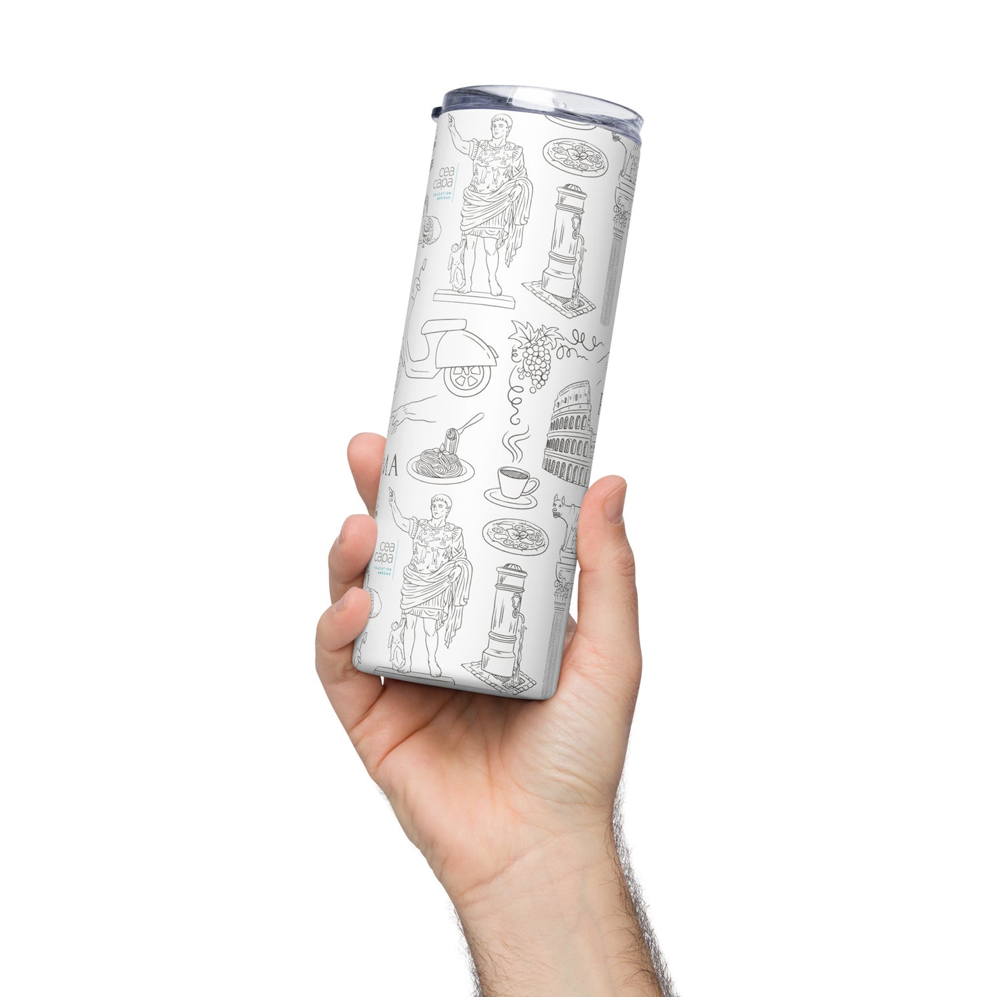 Rome Icons Stainless Steel Tumbler
