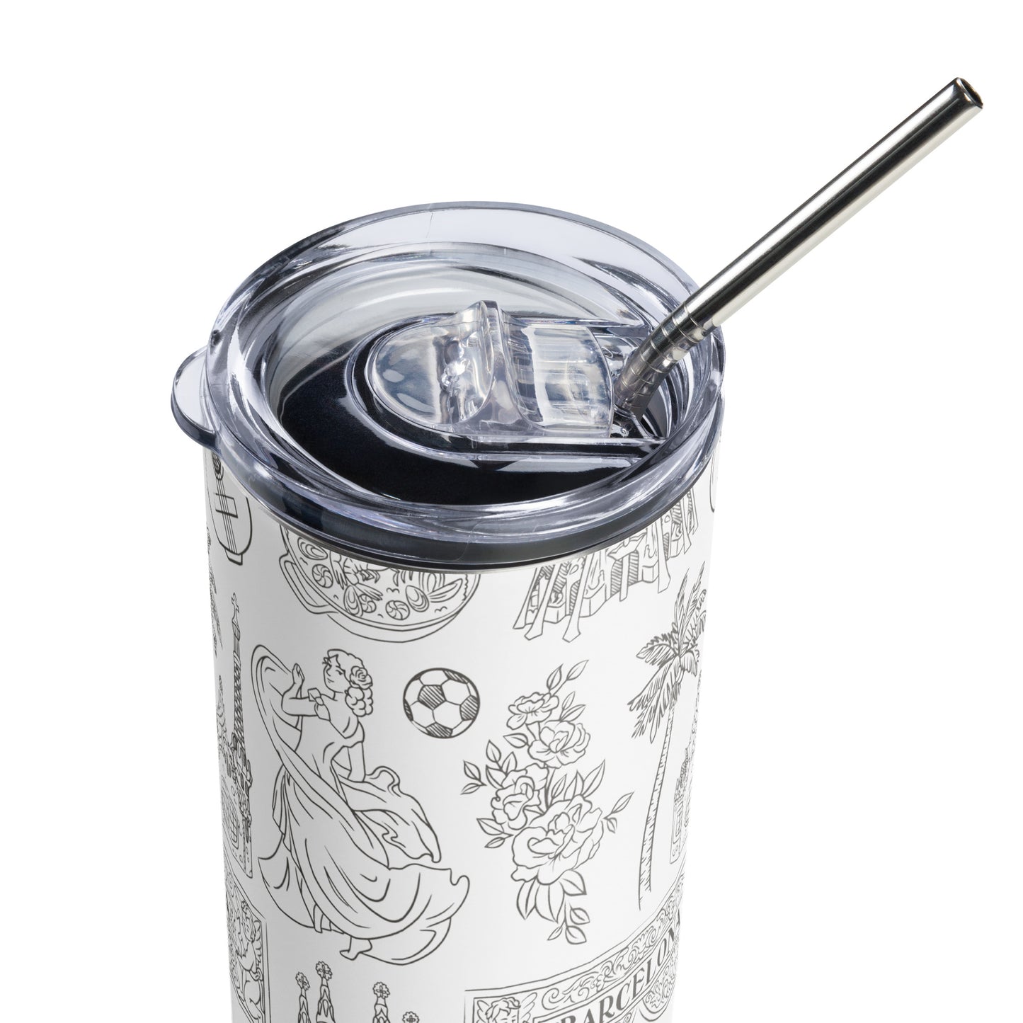 Barcelona Icons Stainless Steel Tumbler