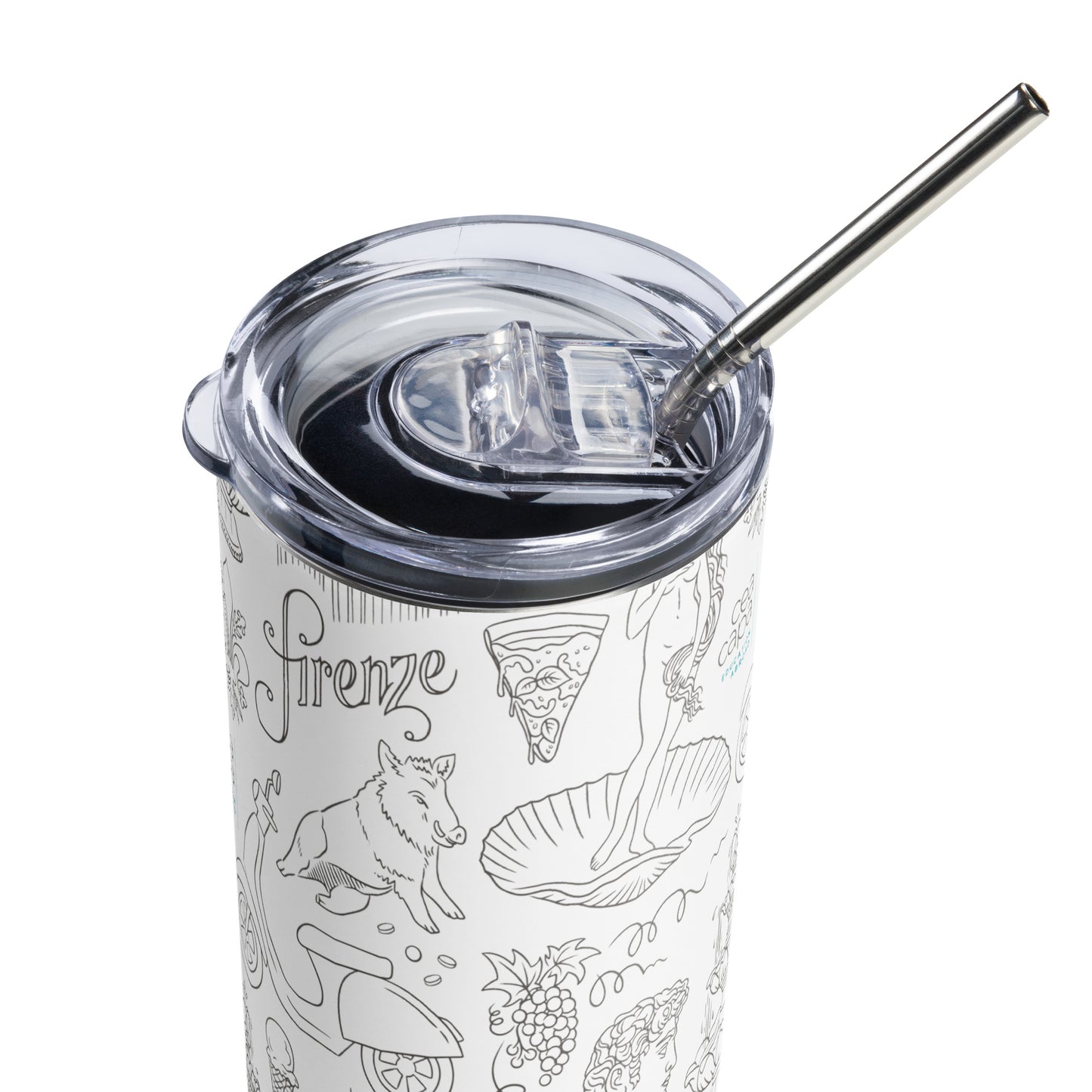 Florence Icons Stainless Steel Tumbler