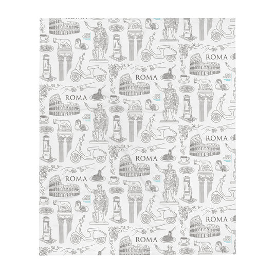 Rome Icons Lightweight Throw Blanket