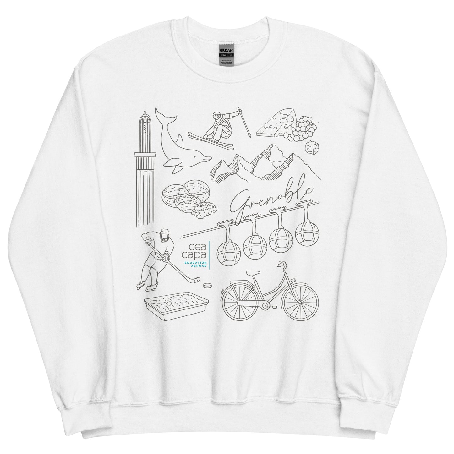 Grenoble Icons Unisex Sweatshirt