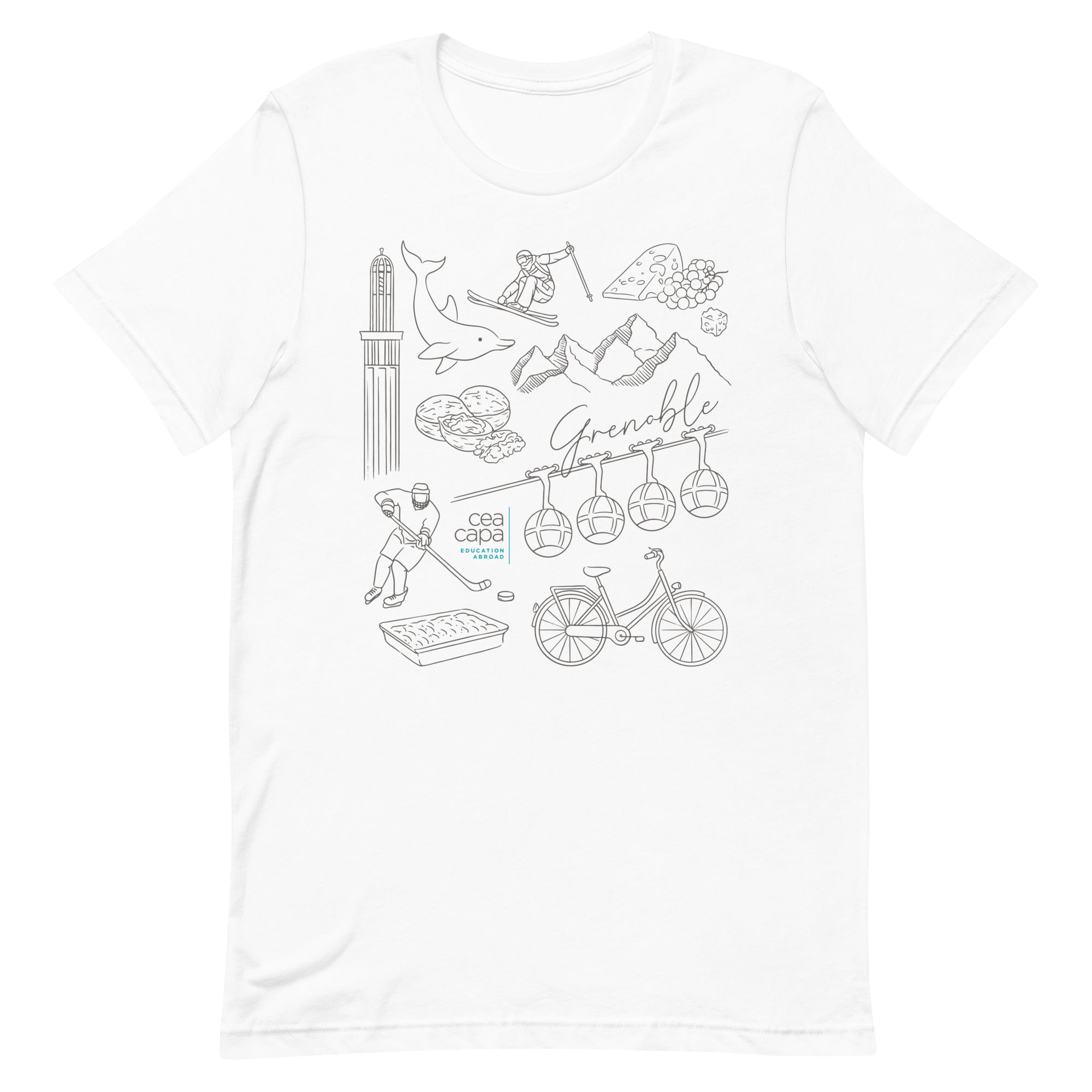 Grenoble Icons Tee – CEA CAPA Shop